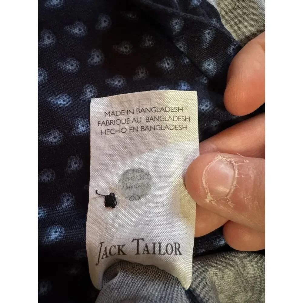 Jack Tailor Men‎ XL Short Sleeve Polo Shirt Stretch Moisture Wicking Breathable